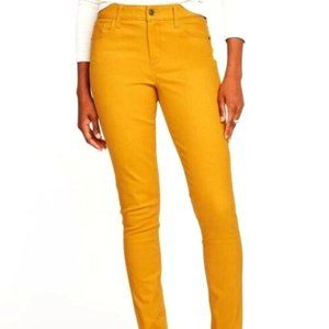 Old Navy Women's Skinny Jeans - Mustard Yellow